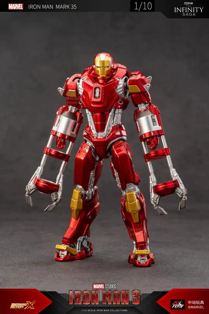 ZD Original Iron Man MK35 MK47 MK46 Iron Patriot MK17 MK21 MK42 MK50 War Machine Legends Avengers Actionfigur Sammeln Spielzeug Geschenk