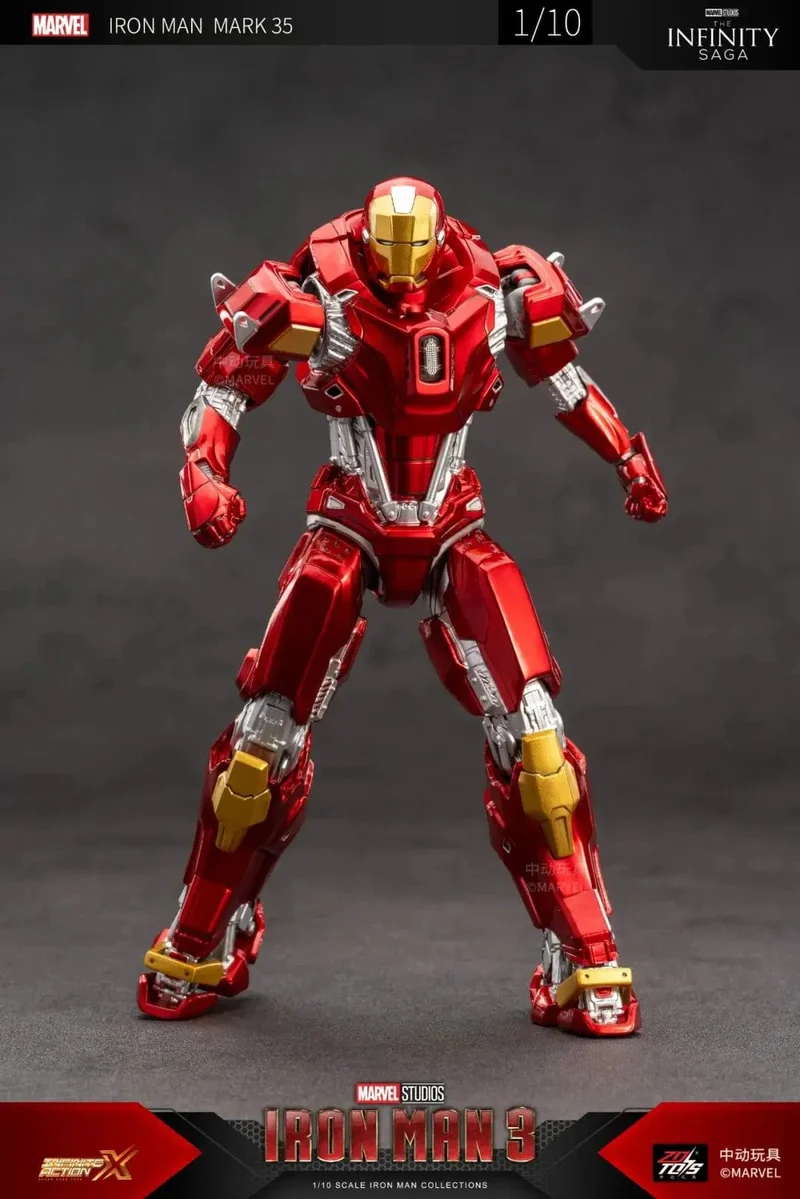 ZD Original Iron Man MK35 MK47 MK46 Iron Patriot MK17 MK21 MK42 MK50 War Machine Legends Avengers Actionfigur Sammeln Spielzeug Geschenk
