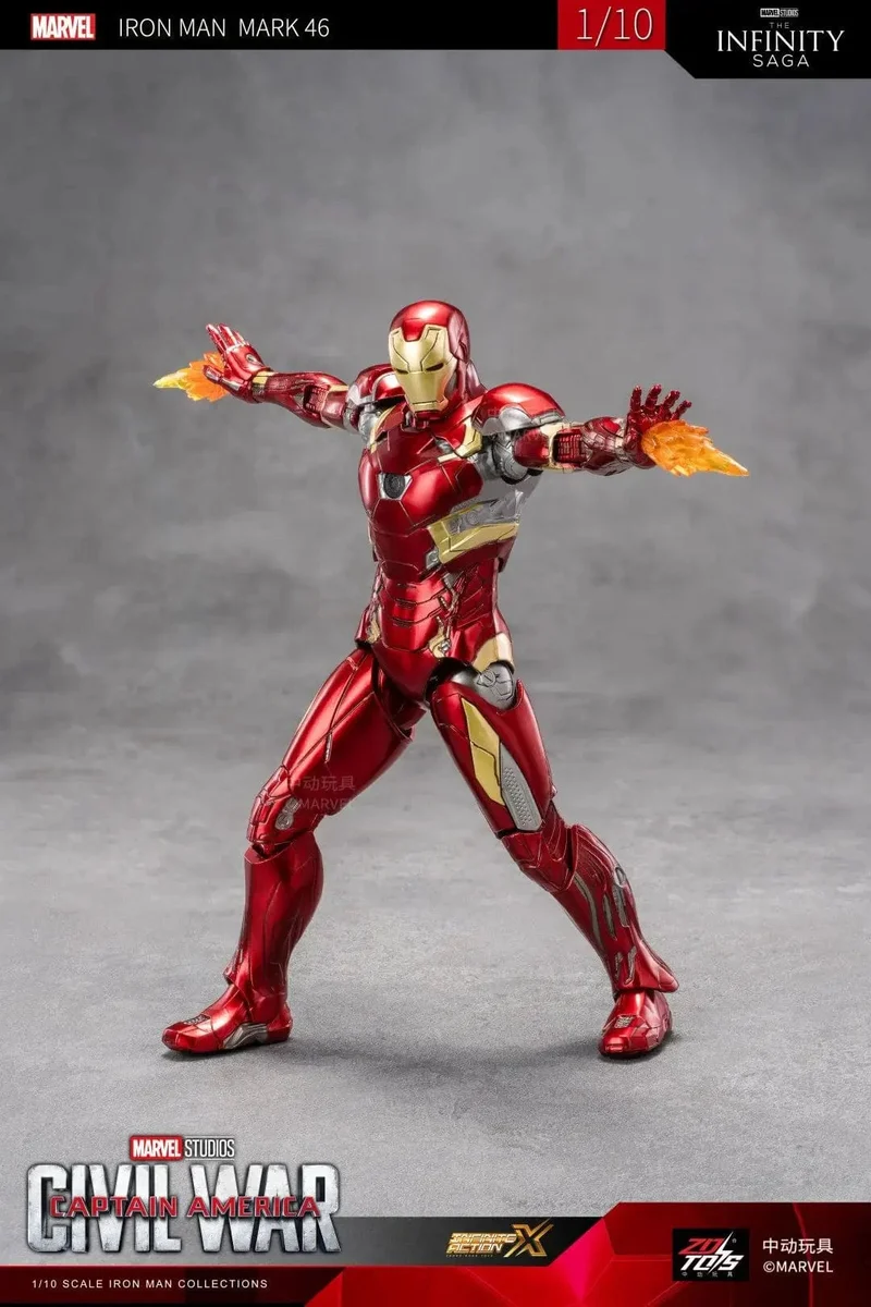 ZD Original Iron Man MK35 MK47 MK46 Iron Patriot MK17 MK21 MK42 MK50 War Machine Legends Avengers Actionfigur Sammeln Spielzeug Geschenk