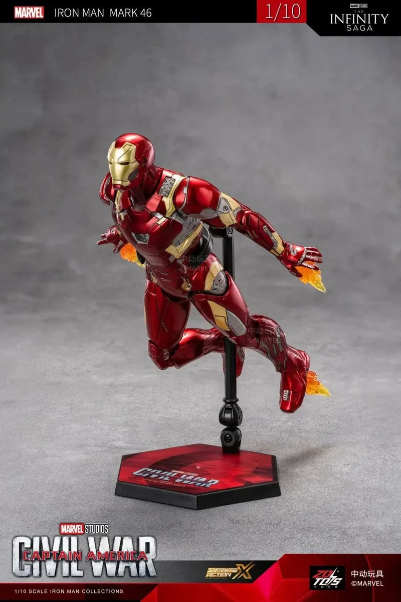 ZD Original Iron Man MK35 MK47 MK46 Iron Patriot MK17 MK21 MK42 MK50 War Machine Legends Avengers Actionfigur Sammeln Spielzeug Geschenk