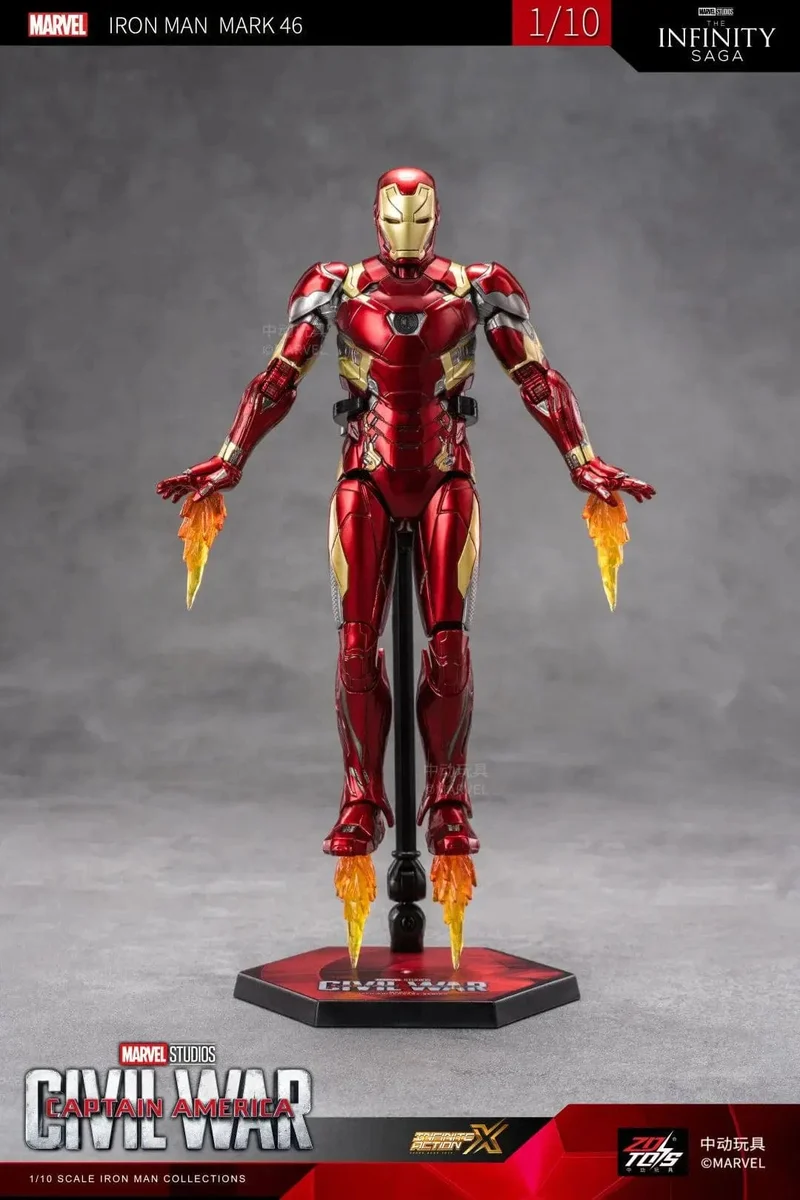 ZD Original Iron Man MK35 MK47 MK46 Iron Patriot MK17 MK21 MK42 MK50 War Machine Legends Avengers Actionfigur Sammeln Spielzeug Geschenk