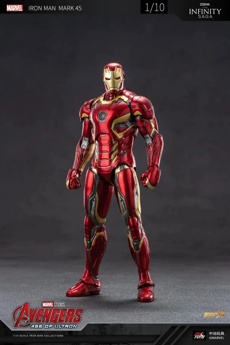 ZD Original Iron Man MK35 MK47 MK46 Iron Patriot MK17 MK21 MK42 MK50 War Machine Legends Avengers Actionfigur Sammeln Spielzeug Geschenk