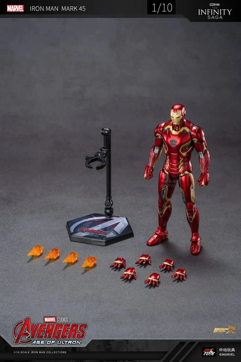 ZD Original Iron Man MK35 MK47 MK46 Iron Patriot MK17 MK21 MK42 MK50 War Machine Legends Avengers Actionfigur Sammeln Spielzeug Geschenk