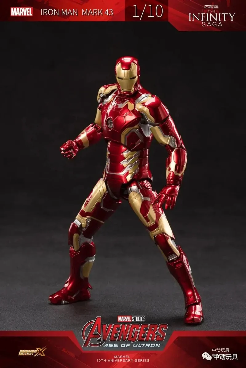 ZD Original Iron Man MK35 MK47 MK46 Iron Patriot MK17 MK21 MK42 MK50 War Machine Legends Avengers Actionfigur Sammeln Spielzeug Geschenk