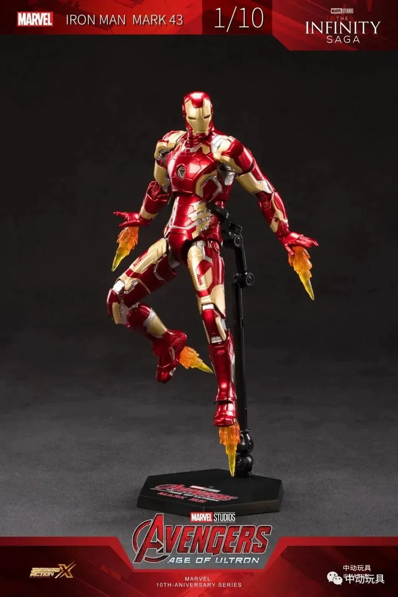 ZD Original Iron Man MK35 MK47 MK46 Iron Patriot MK17 MK21 MK42 MK50 War Machine Legends Avengers Actionfigur Sammeln Spielzeug Geschenk
