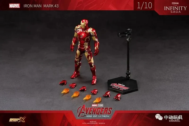 ZD Original Iron Man MK35 MK47 MK46 Iron Patriot MK17 MK21 MK42 MK50 War Machine Legends Avengers Actionfigur Sammeln Spielzeug Geschenk