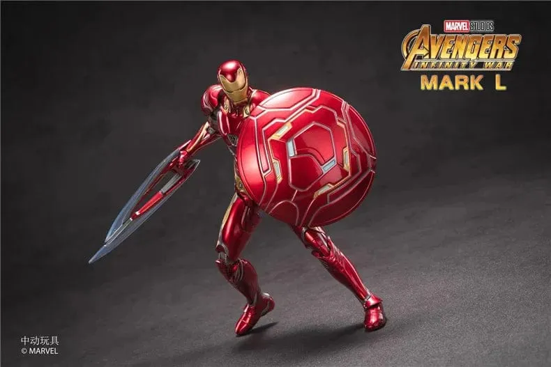 ZD Original Iron Man MK35 MK47 MK46 Iron Patriot MK17 MK21 MK42 MK50 War Machine Legends Avengers Actionfigur Sammeln Spielzeug Geschenk