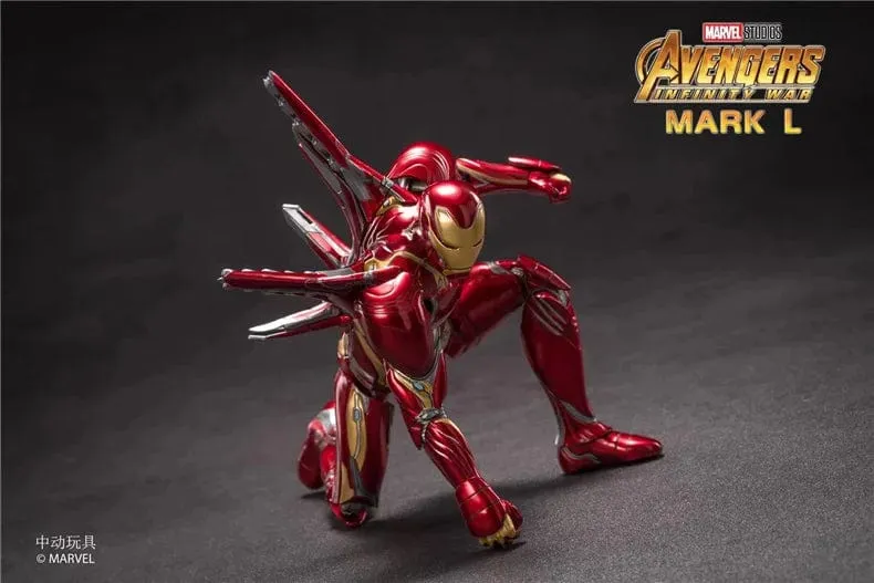 ZD Original Iron Man MK35 MK47 MK46 Iron Patriot MK17 MK21 MK42 MK50 War Machine Legends Avengers Actionfigur Sammeln Spielzeug Geschenk