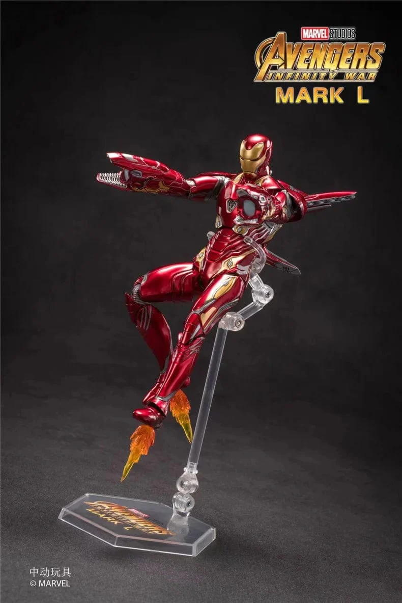 ZD Original Iron Man MK35 MK47 MK46 Iron Patriot MK17 MK21 MK42 MK50 War Machine Legends Avengers Actionfigur Sammeln Spielzeug Geschenk