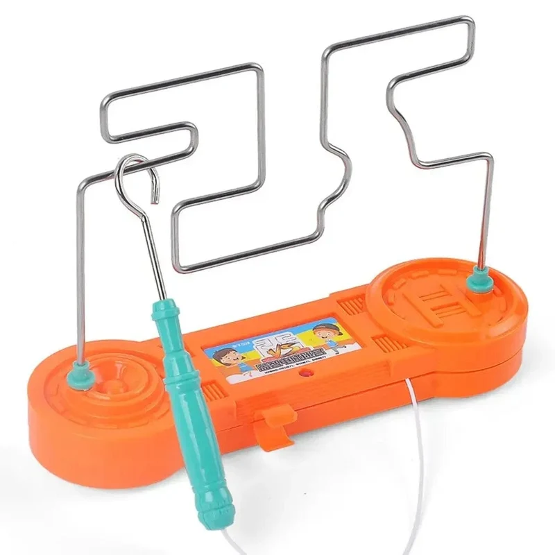 Buzz Wire Game Kinder Kollision Stromschlag Labyrinth Touch Spiel Spielzeug Spielen in Familie Party Junge Mädchen Geschenk Schaltung Wissenschaft Experiment