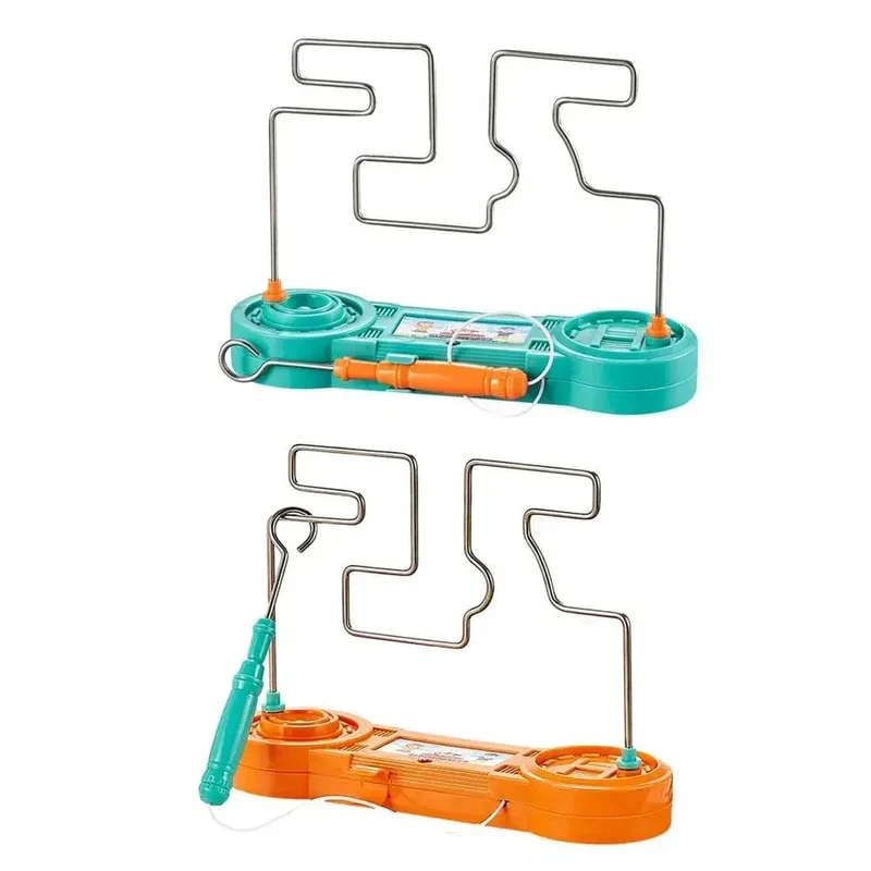 Buzz Wire Game Kinder Kollision Stromschlag Labyrinth Touch Spiel Spielzeug Spielen in Familie Party Junge Mädchen Geschenk Schaltung Wissenschaft Experiment