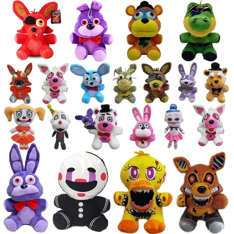 18cm FNAF Freddys Plüschtier Gefüllte & Plüschtiere Bär Kaninchen Spiel Fnaf Geburtstag Weihnachtsspielzeug Für Kinder AAA