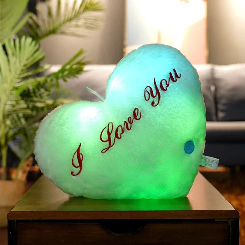 34CM Kreatives Spielzeug Leuchtendes Kissen Weiche Angefüllte Plüsch Leuchtende Bunte Sterne Kissen Led Licht Spielzeug Geschenk Für Kinder Kinder Mädchen