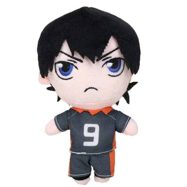 20 cm Anime Plüschpuppe Spielzeug Hinata Shyouyou Kageyama Tobio Tsukishima Kei Oikawa Tooru Nishinoya Yuu Süßes weiches gefülltes Kissen