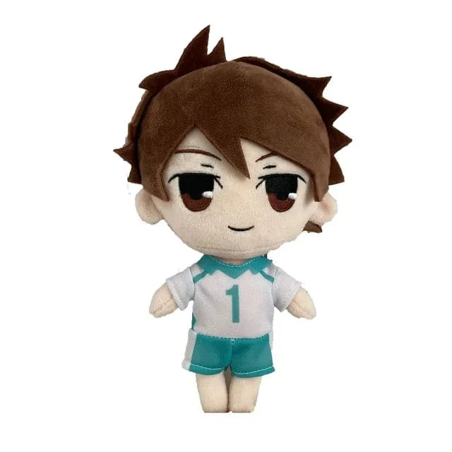 20 cm Anime Plüschpuppe Spielzeug Hinata Shyouyou Kageyama Tobio Tsukishima Kei Oikawa Tooru Nishinoya Yuu Süßes weiches gefülltes Kissen