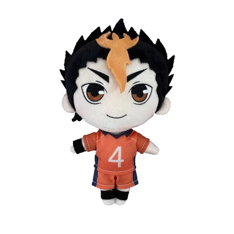 20 cm Anime Plüschpuppe Spielzeug Hinata Shyouyou Kageyama Tobio Tsukishima Kei Oikawa Tooru Nishinoya Yuu Süßes weiches gefülltes Kissen