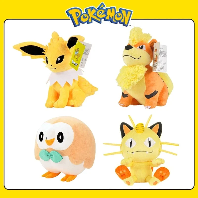 Pokemon Kawaii Pikachu Eevee Mew Charizard Stofftiere Cartoon & Niedliche Plüschpuppe Dekokissen Weihnachten Halloween Tag Geschenk