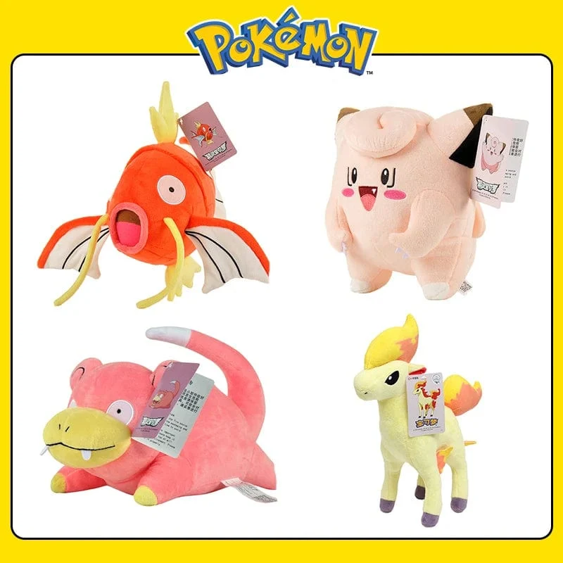 Pokemon Kawaii Pikachu Eevee Mew Charizard Stofftiere Cartoon & Niedliche Plüschpuppe Dekokissen Weihnachten Halloween Tag Geschenk