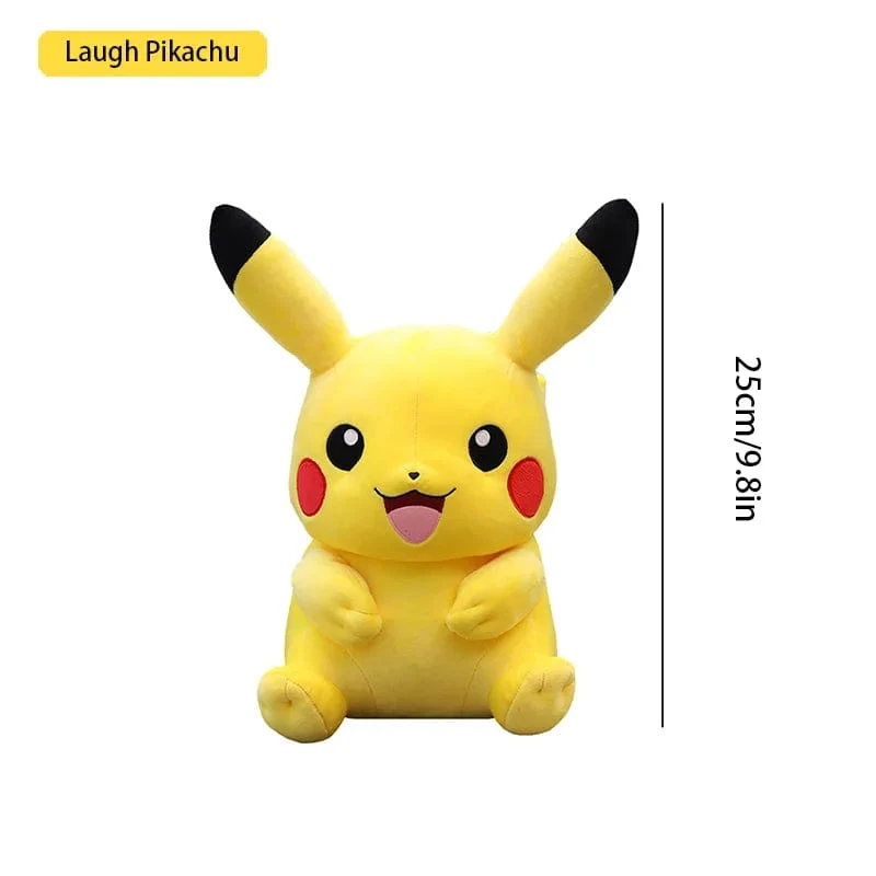 Pokemon Kawaii Pikachu Eevee Mew Charizard Stofftiere Cartoon & Niedliche Plüschpuppe Dekokissen Weihnachten Halloween Tag Geschenk