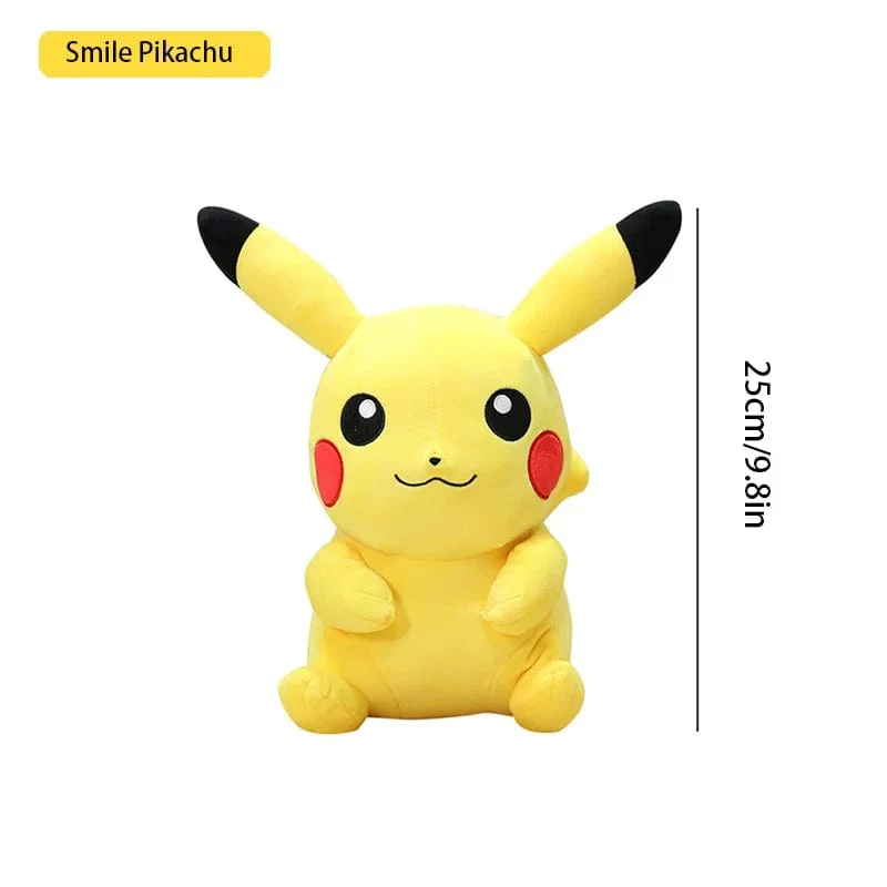 Pokemon Kawaii Pikachu Eevee Mew Charizard Stofftiere Cartoon & Niedliche Plüschpuppe Dekokissen Weihnachten Halloween Tag Geschenk