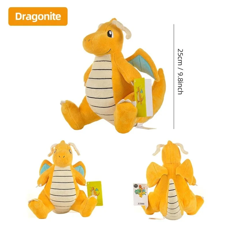 Pokemon Kawaii Pikachu Eevee Mew Charizard Stofftiere Cartoon & Niedliche Plüschpuppe Dekokissen Weihnachten Halloween Tag Geschenk