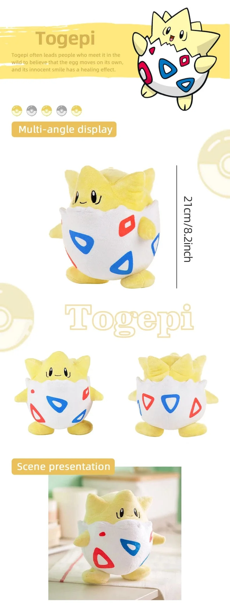 Pokemon Kawaii Pikachu Eevee Mew Charizard Stofftiere Cartoon & Niedliche Plüschpuppe Dekokissen Weihnachten Halloween Tag Geschenk
