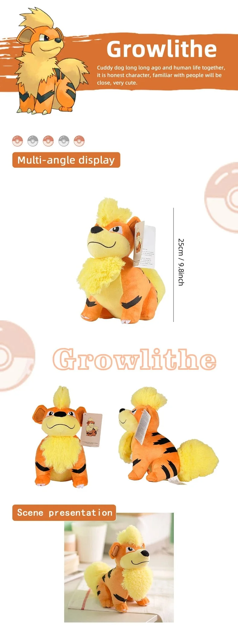 Pokemon Kawaii Pikachu Eevee Mew Charizard Stofftiere Cartoon & Niedliche Plüschpuppe Dekokissen Weihnachten Halloween Tag Geschenk