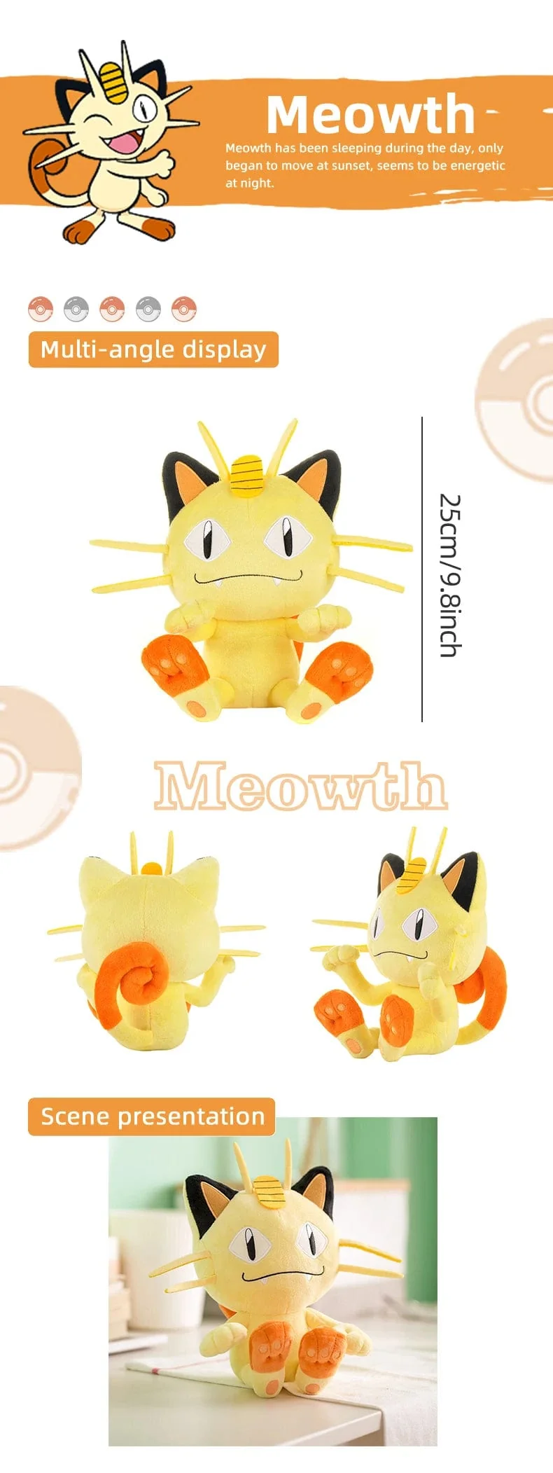 Pokemon Kawaii Pikachu Eevee Mew Charizard Stofftiere Cartoon & Niedliche Plüschpuppe Dekokissen Weihnachten Halloween Tag Geschenk