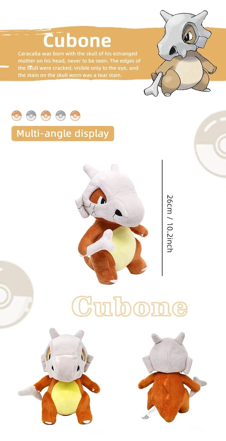 Pokemon Kawaii Pikachu Eevee Mew Charizard Stofftiere Cartoon & Niedliche Plüschpuppe Dekokissen Weihnachten Halloween Tag Geschenk