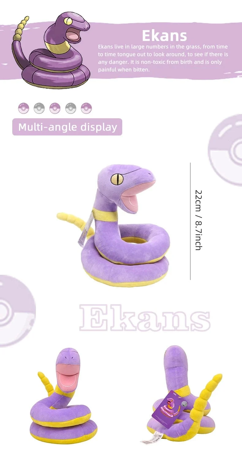 Pokemon Kawaii Pikachu Eevee Mew Charizard Stofftiere Cartoon & Niedliche Plüschpuppe Dekokissen Weihnachten Halloween Tag Geschenk