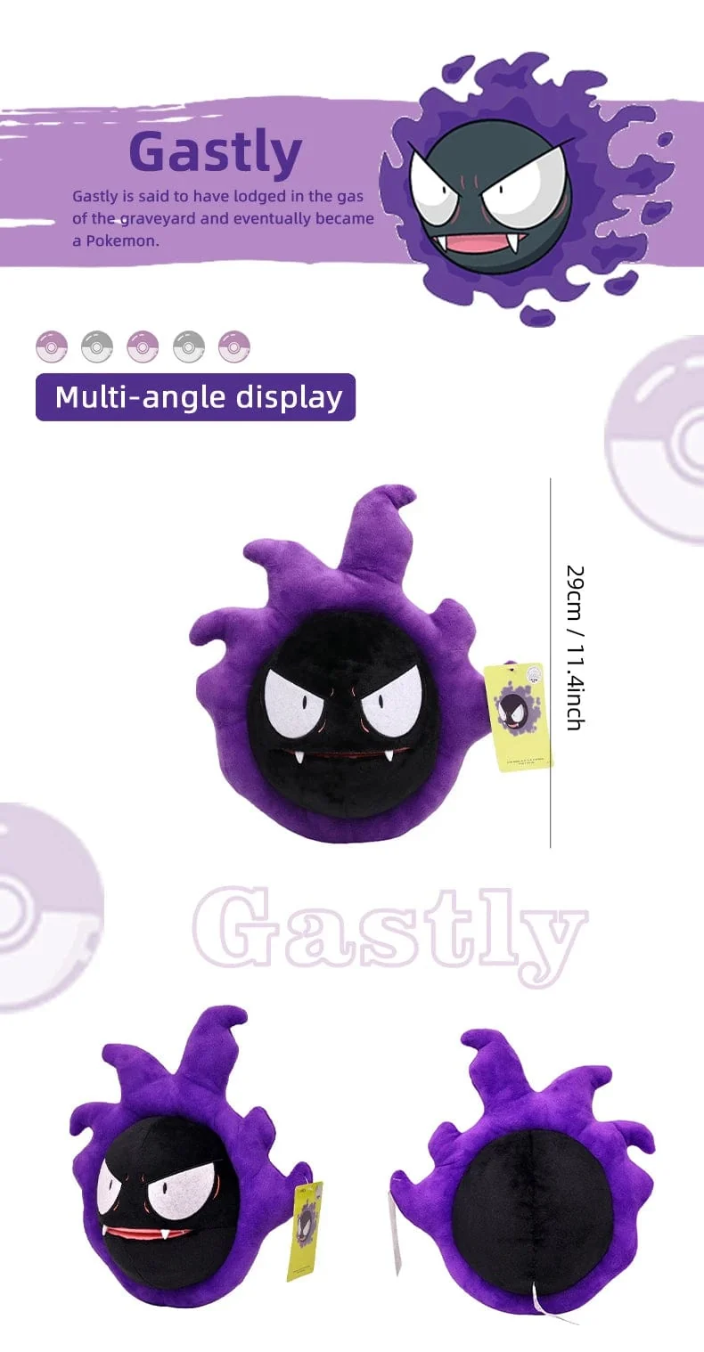 Pokemon Kawaii Pikachu Eevee Mew Charizard Stofftiere Cartoon & Niedliche Plüschpuppe Dekokissen Weihnachten Halloween Tag Geschenk
