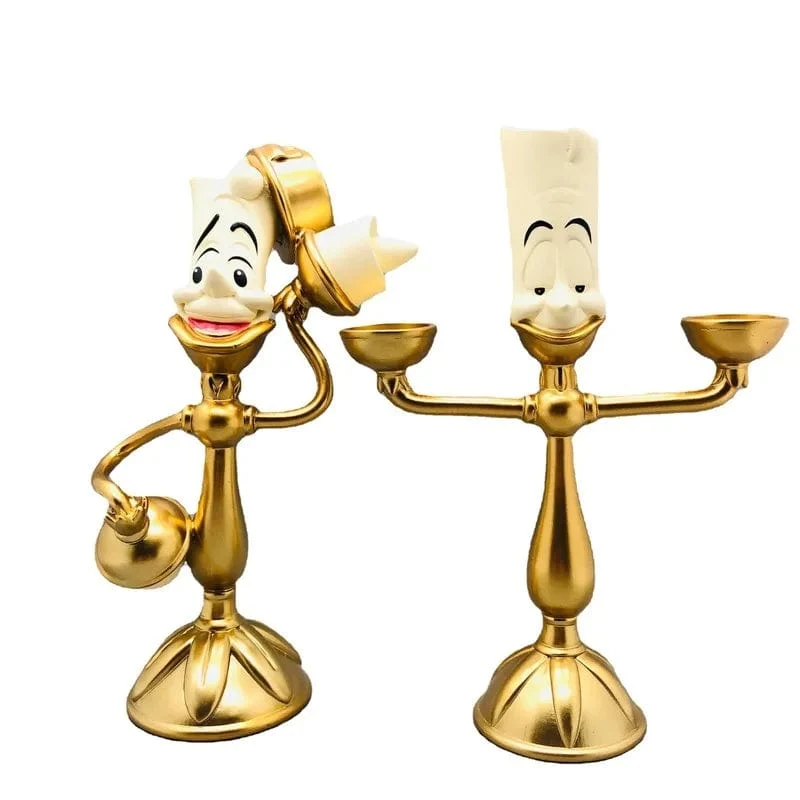 Disney Die Schöne und das Biest Cogsworth Mr Clock 24 cm Actionfigur Figur Sammlung Dekoration Spielzeug PVC Modell Weihnachtsgeschenke