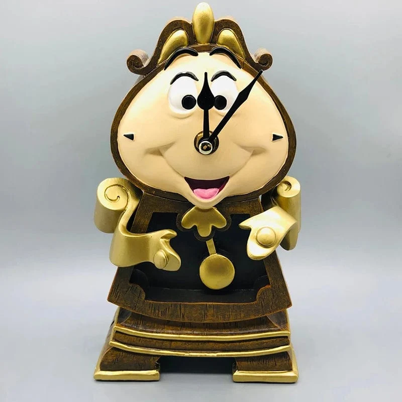 Disney Die Schöne und das Biest Cogsworth Mr Clock 24 cm Actionfigur Figur Sammlung Dekoration Spielzeug PVC Modell Weihnachtsgeschenke