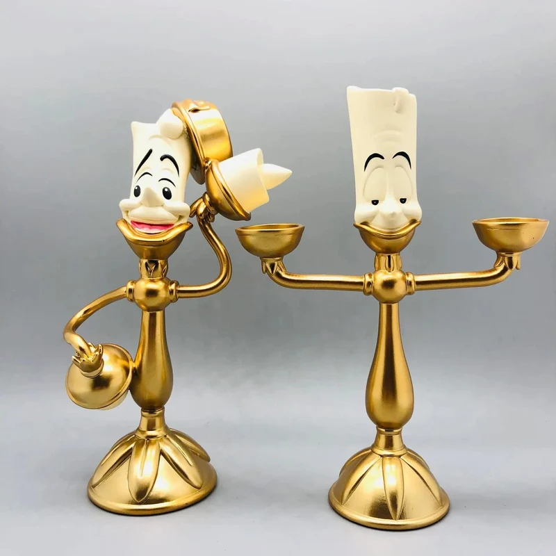 Disney Die Schöne und das Biest Cogsworth Mr Clock 24 cm Actionfigur Figur Sammlung Dekoration Spielzeug PVC Modell Weihnachtsgeschenke