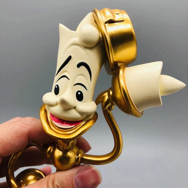 Disney Die Schöne und das Biest Cogsworth Mr Clock 24 cm Actionfigur Figur Sammlung Dekoration Spielzeug PVC Modell Weihnachtsgeschenke