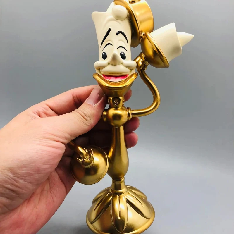 Disney Die Schöne und das Biest Cogsworth Mr Clock 24 cm Actionfigur Figur Sammlung Dekoration Spielzeug PVC Modell Weihnachtsgeschenke