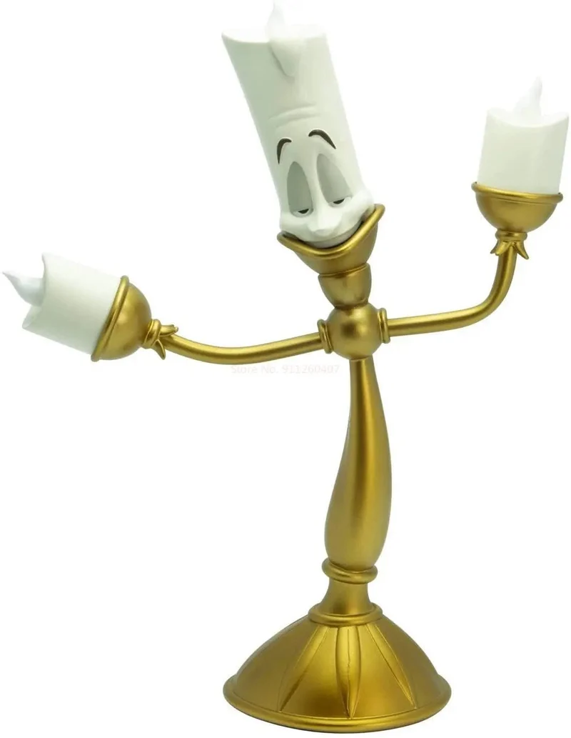 Disney Die Schöne und das Biest Cogsworth Mr Clock 24 cm Actionfigur Figur Sammlung Dekoration Spielzeug PVC Modell Weihnachtsgeschenke
