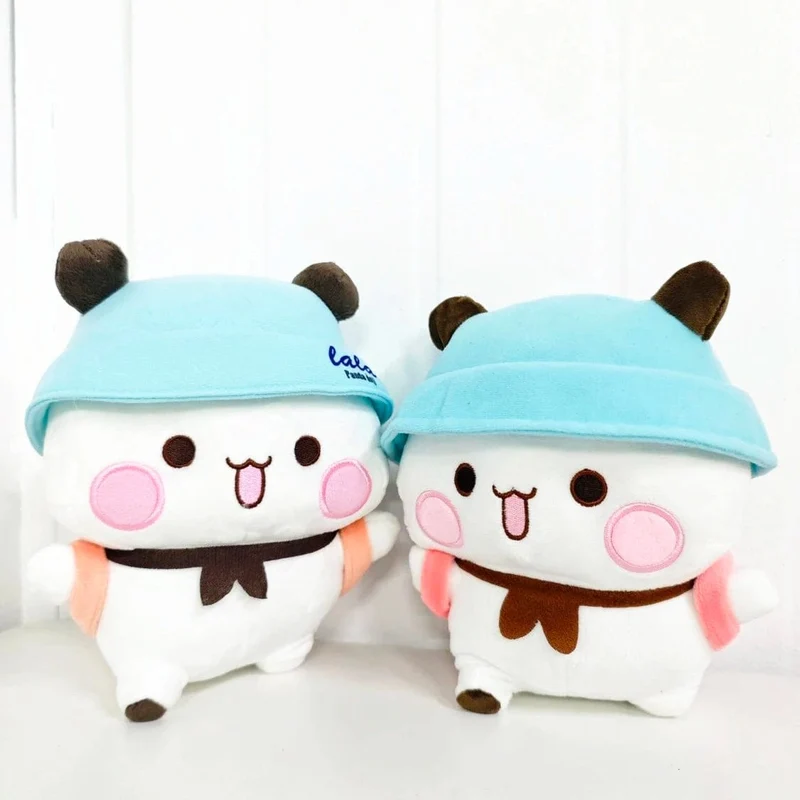 Süßes Ausdruckspaket Puppe Bubu Dudu Plüschtier Yier Pandabär Plüschtier Puppe Weiches Stofftier Dekor Kinder Spielzeug Geschenk