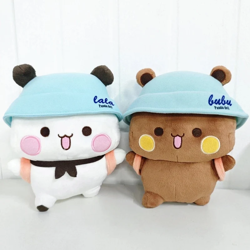 Süßes Ausdruckspaket Puppe Bubu Dudu Plüschtier Yier Pandabär Plüschtier Puppe Weiches Stofftier Dekor Kinder Spielzeug Geschenk