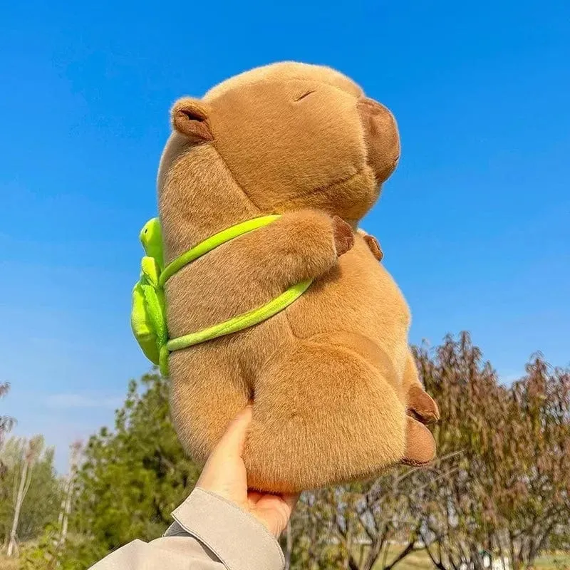 Kapibala Capybara Plüschtier, süßes Internet-Promi-Capybara-Jun-Puppe, hässliche süße Puppe, Meerschweinchen-Puppe, Jungen, Mädchen, Anime, Kawaii