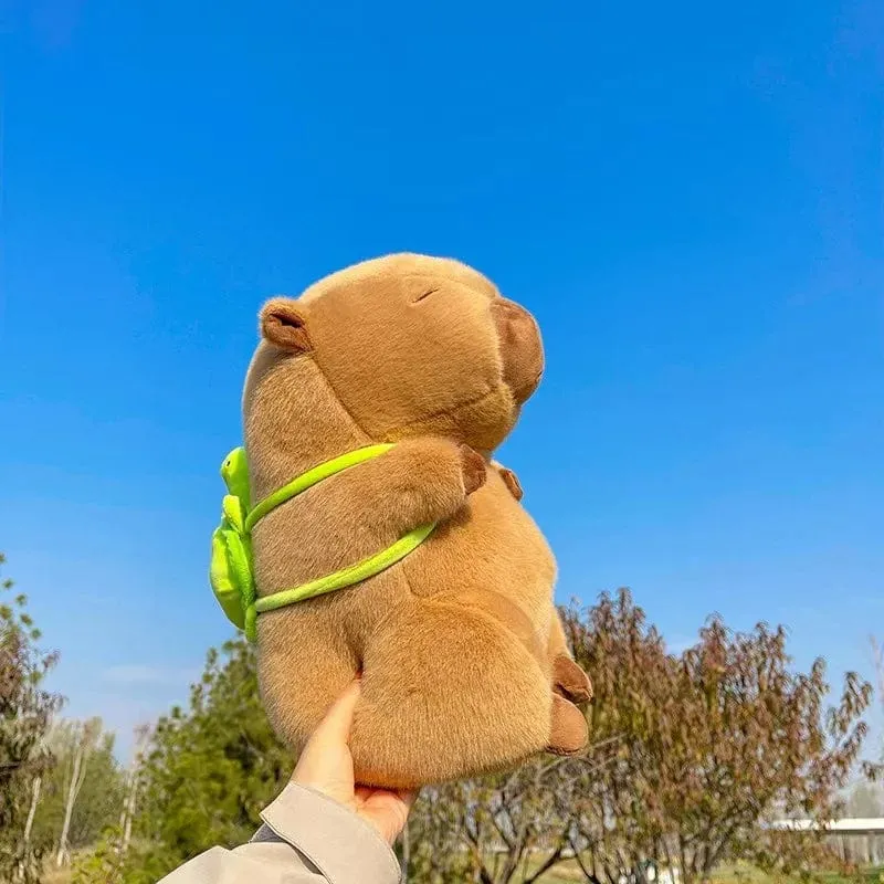 Kapibala Capybara Plüschtier, süßes Internet-Promi-Capybara-Jun-Puppe, hässliche süße Puppe, Meerschweinchen-Puppe, Jungen, Mädchen, Anime, Kawaii