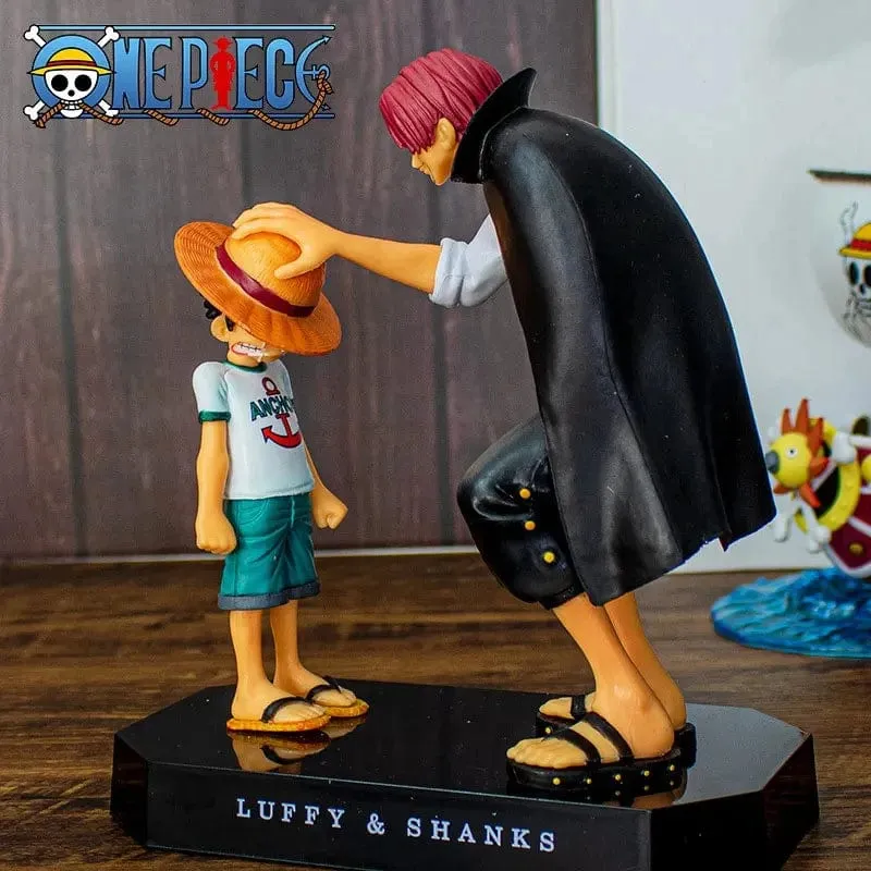 18 cm One Piece Anime Figur Vier Kaiser Shanks Strohhut Luffy Actionfigur One Piece Sabo Ace Sanji Roronoa Zoro Figur