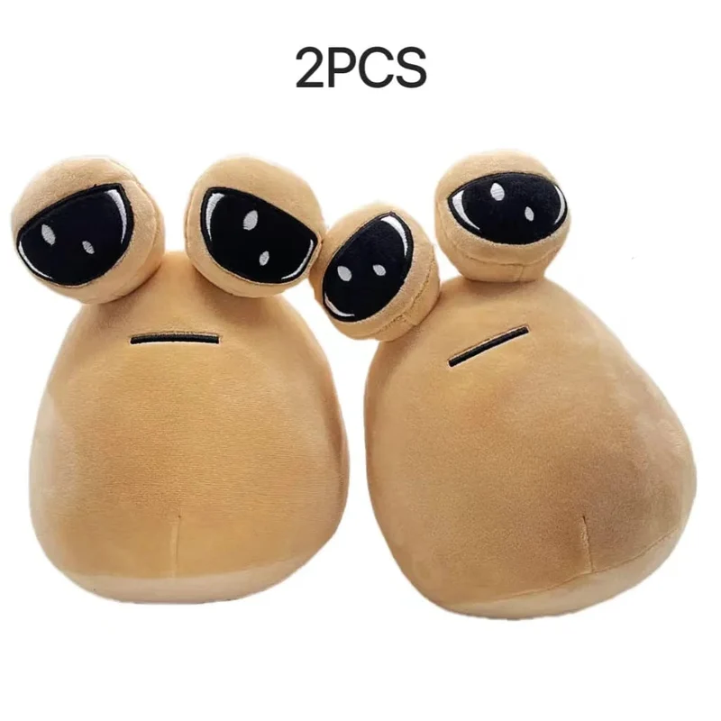 Neues 21 cm heißes Spiel, mein Haustier, Alien Pou, Plüschtier, Furdiburb Emotion, Alien, Plüschtier, Stofftier, Pou-Puppe, Geburtstags- und Weihnachtsgeschenk
