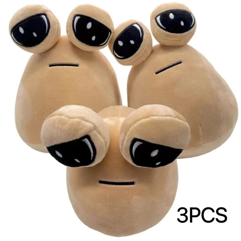 Neues 21 cm heißes Spiel, mein Haustier, Alien Pou, Plüschtier, Furdiburb Emotion, Alien, Plüschtier, Stofftier, Pou-Puppe, Geburtstags- und Weihnachtsgeschenk