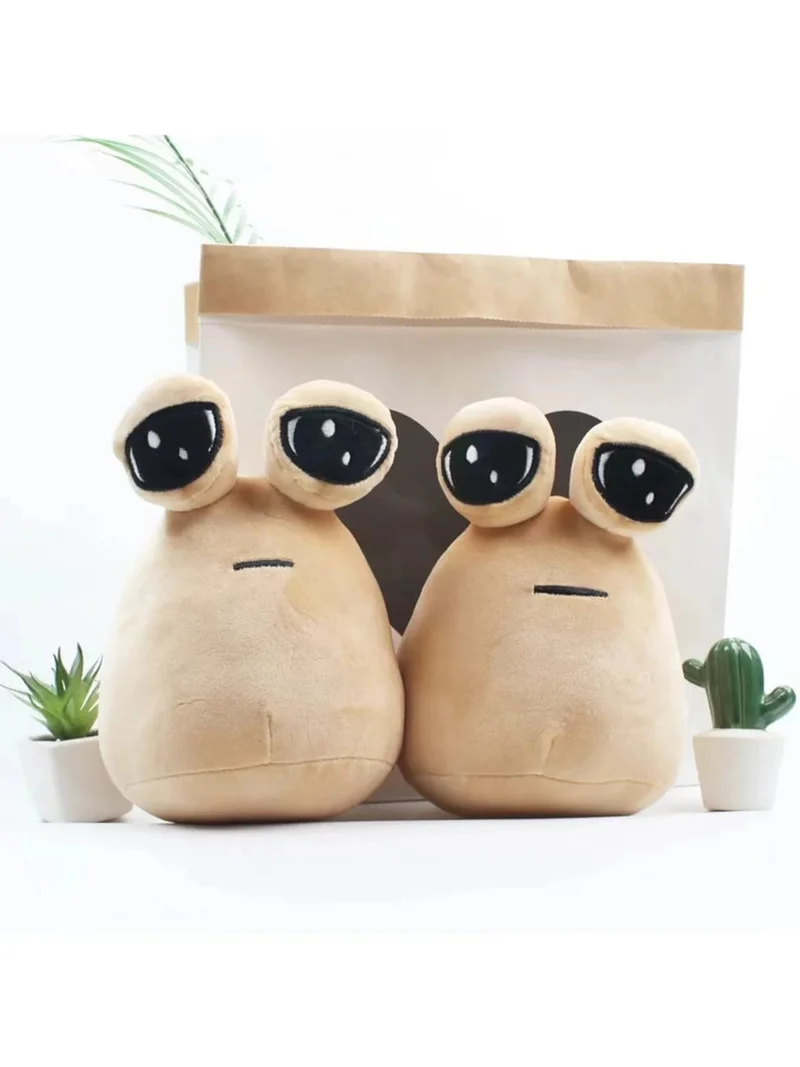 Neues 21 cm heißes Spiel, mein Haustier, Alien Pou, Plüschtier, Furdiburb Emotion, Alien, Plüschtier, Stofftier, Pou-Puppe, Geburtstags- und Weihnachtsgeschenk
