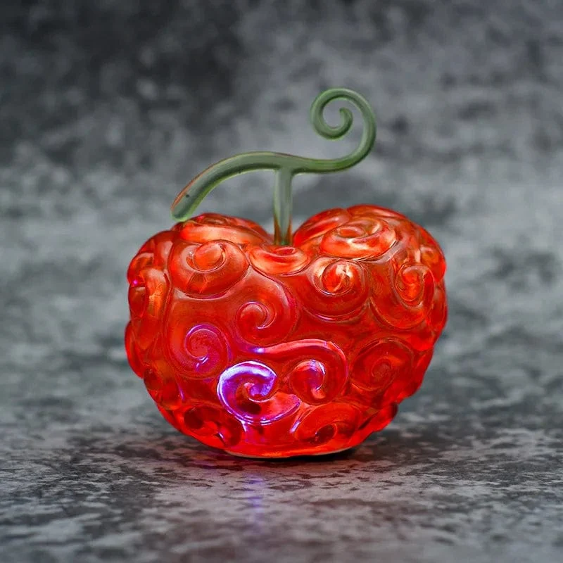 GK ONE PIECE Teufelsfrucht Modell Actionfigur Dämon Op-Op Frucht Flamme-Flamme Frucht Gum-Gum Frucht Leuchtende Sammlung Puppenspielzeug
