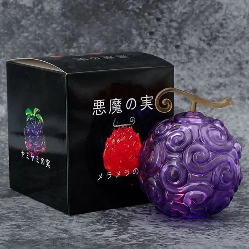 GK ONE PIECE Teufelsfrucht Modell Actionfigur Dämon Op-Op Frucht Flamme-Flamme Frucht Gum-Gum Frucht Leuchtende Sammlung Puppenspielzeug