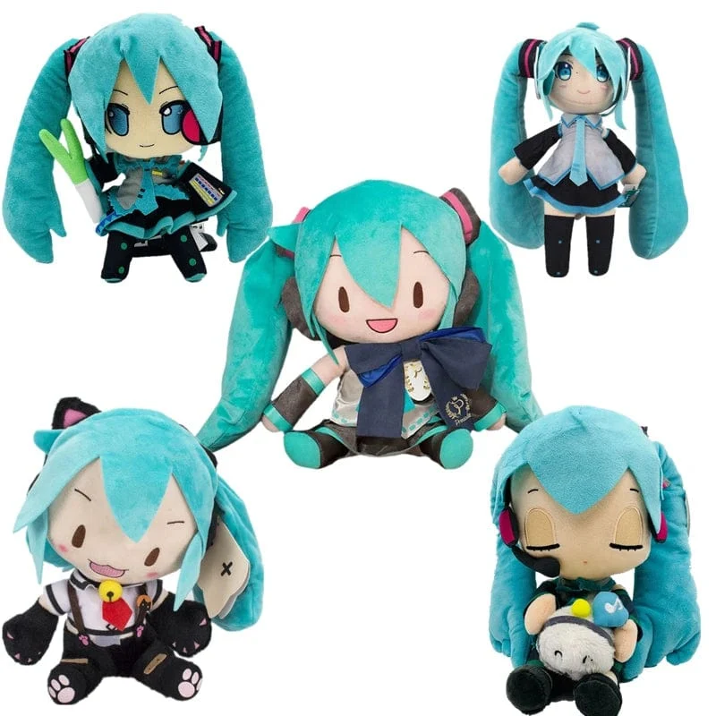 Explosive Hatsune Miku Plüschpuppe Schönes Mädchen Peripherie-Plüschtier Kawaii Kissen Mädchen Geburtstagsgeschenk Paargeschenk