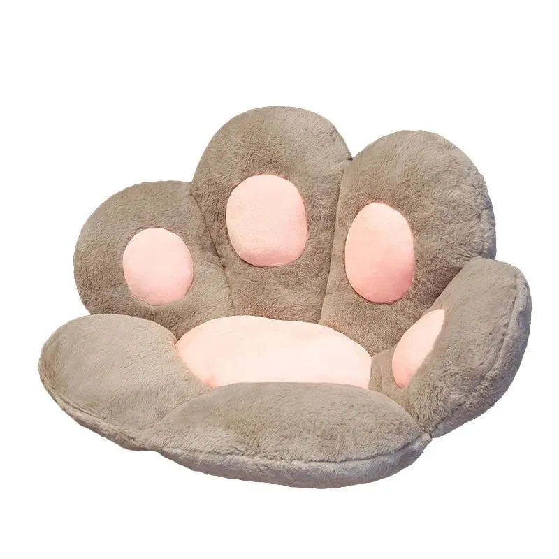 70 cm Kawaii Plüsch Bärentatzenmatte Niedliches Tier Bär Katzenfußkissen Herz Plüschkissen Gefüllte Stofftiere für Wohnkultur Geschenke