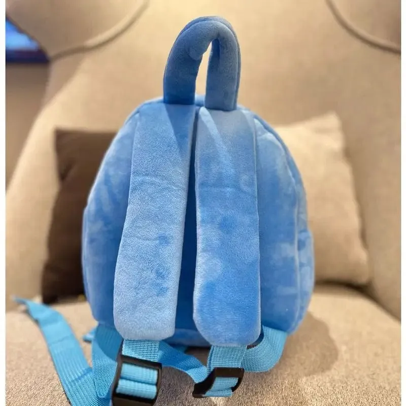 Bluey Family Kawaii Bingo Cartoon Niedlicher Plüsch-Rucksack Kinderschultaschen Anime Peripheriegeräte Mädchen Kinder Urlaub Spielzeug Geschenke